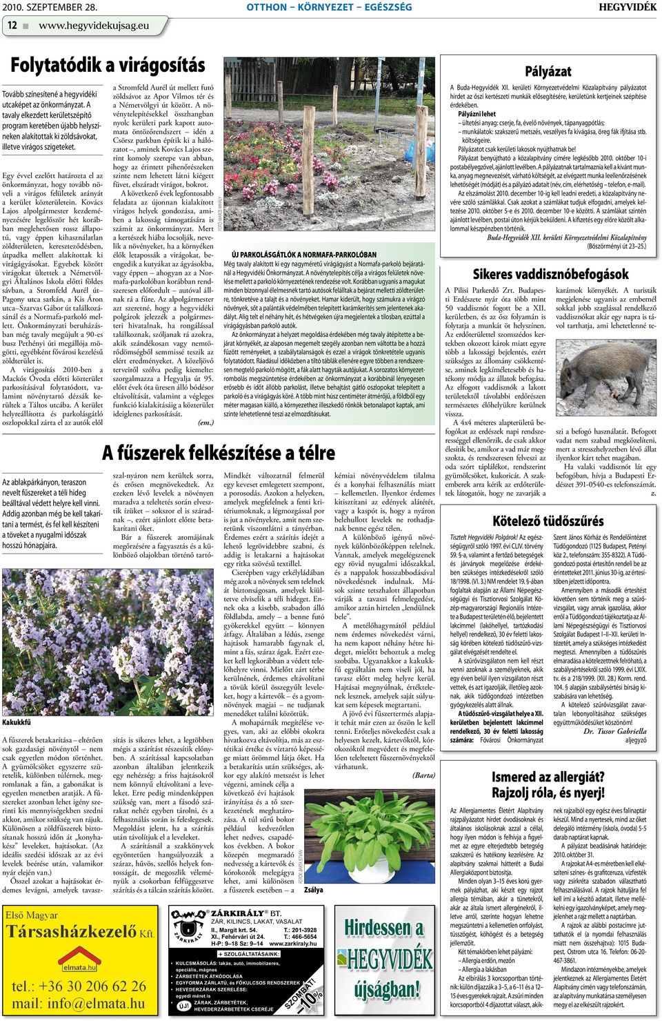 Egy évvel ezelőtt határozta el az önkormányzat, hogy tovább növeli a virágos felületek arányát a kerület közterületein.