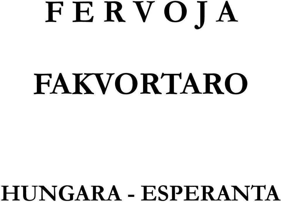 FAKVORTARO