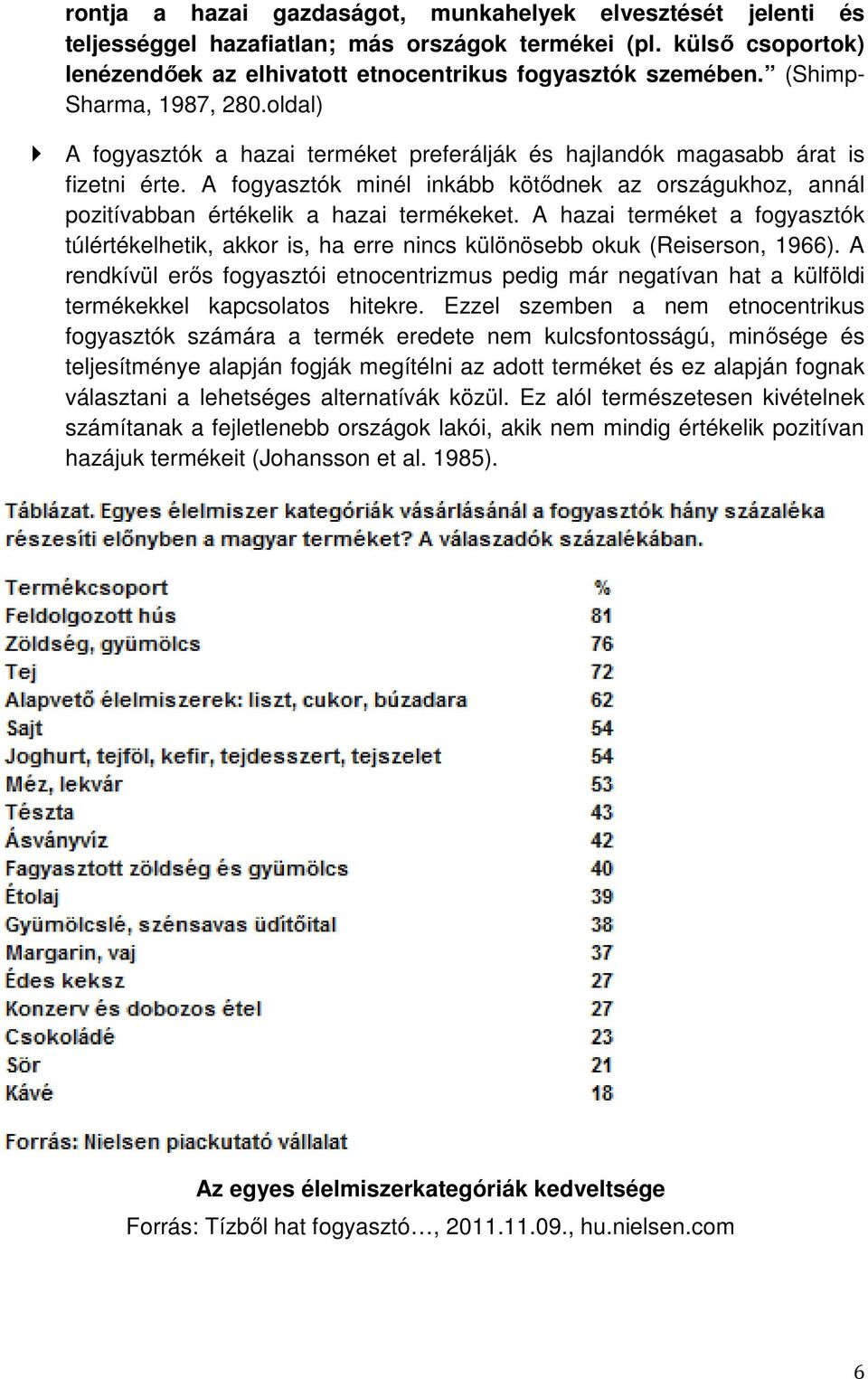 A fogyasztók minél inkább kötődnek az országukhoz, annál pozitívabban értékelik a hazai termékeket.