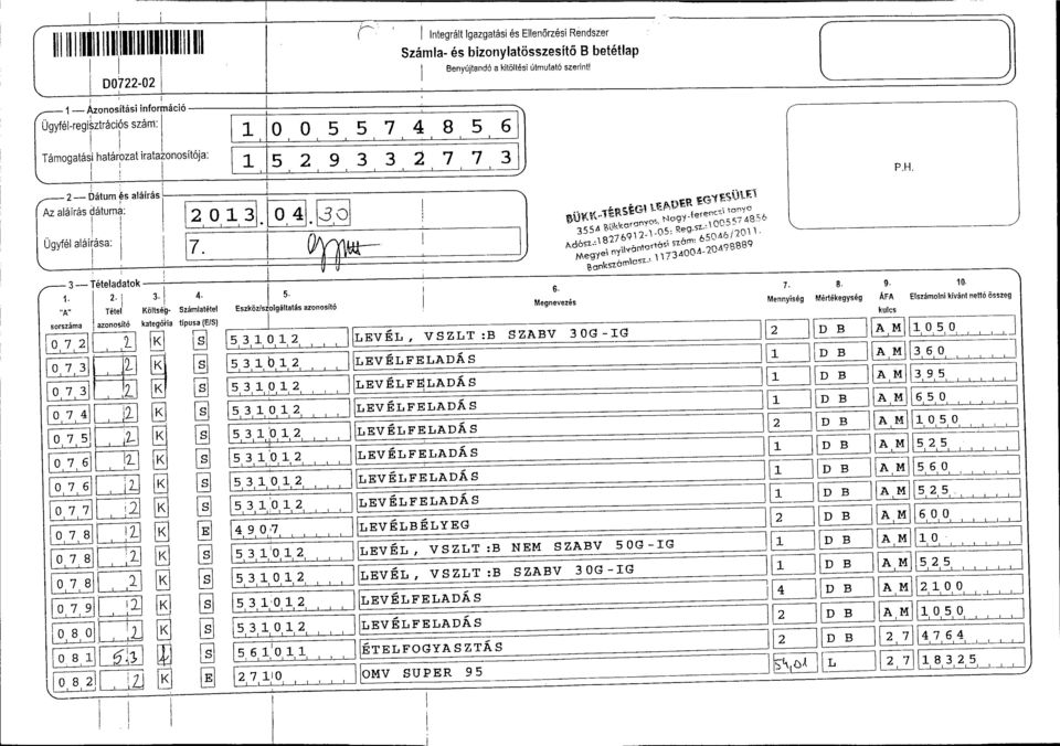 Ls 29332773\ \-2O--3\ 17 0'Yn \W:K:StGN)R fg'ff:shf" 355'" ''\j\<\(oronyo' togy_fereno '\ 10"'1<] Acó$2:' 827 69 2- \ -os: Reg$2:005 S7 4856 Me9ye nyvóntartós; >zárn: 650 116 2 0 ' \ \';on\:$2árn 1c