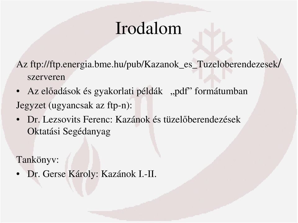 gyakorlati példák pdf formátumban Jegyzet (ugyancsak az ftp-n): Dr.