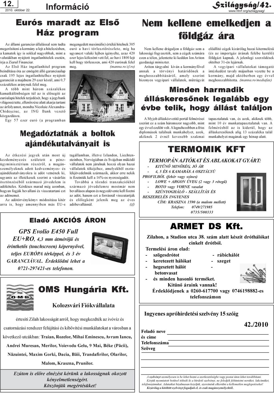 ingatlanhitelek esetén, írja a Ziarul Financiar.