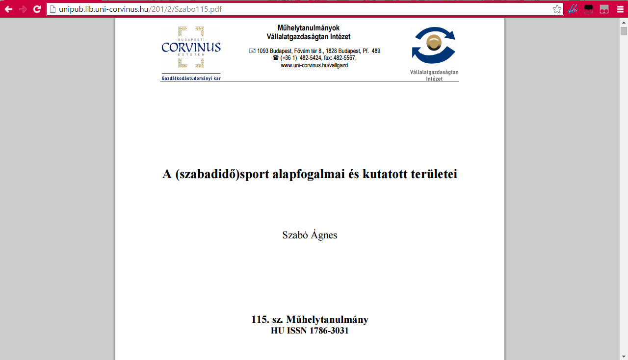 Bővebben. http://tavokt.kodolanyi.hu/ifodemo/vendeglato/vendeg_lecke02.htm A 20. sz. második felére a fejlett országokban jelentősen megváltozott az ember szabadidőmagatartása.