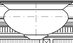 BE-5-01/40. Mennyezeti lámpatest Ifjúsági könyvtár, Ókönyvtár, könyvtári folyosó, lépcsőházi előtér BE-1-03, falnézetek Kb.