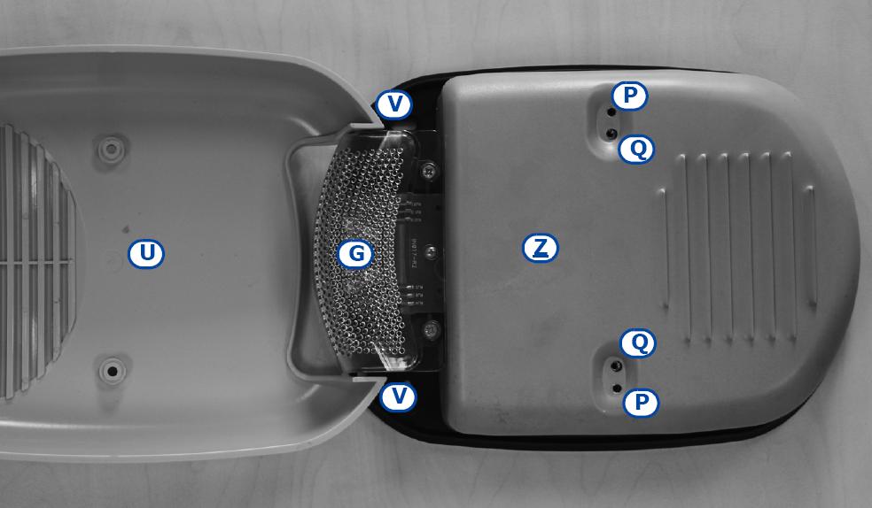 beállítható 3 D polaritással STOP Bemenet a riasztás leállításhoz és 4 S a hibajelző LED-hez (STATUS LED) 5 Földpont (0V) Bemenet a