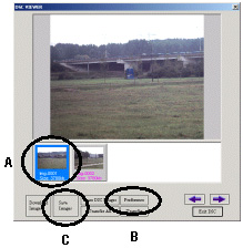 6 A. Kattintson a képre B. A beállítások módosításához kattintson a "Preferences" gombra C.