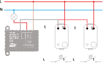 Dimmerek (fényerő szabályzók) FORGATÓGOMBOS DIMMER 40-300W FORGATÓGOMBOS VÁLTÓ DIMMER 40-300W