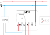 Termosztát, és Infra kapcsoló ELEKTRONIKUS TERMOSZTÁT (6A-es