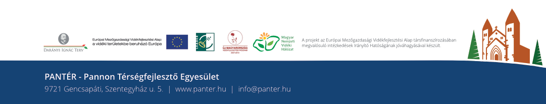 Pannon Térségfejlesztő Egyesület Fórumsorozat a vidékfejlesztési feladatokat ellátó Pannon