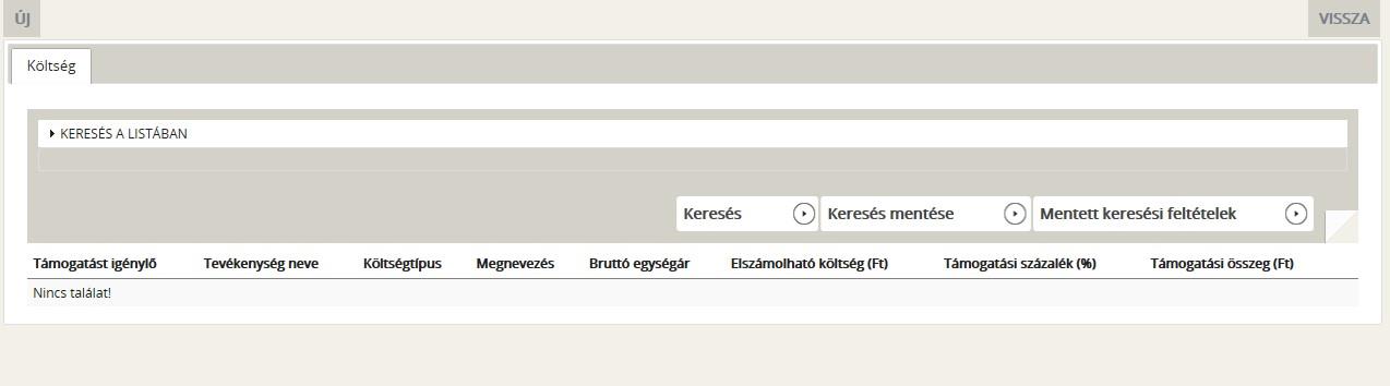 A legördülő menüből tudja kiválasztani, hogy igényel-e előleget. Igenlő válasz esetén ennek rövid indoklása szükséges.