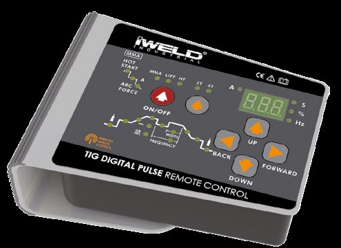 TIG DC DIGITAL PULSE IGBT TIG 220 DIGITAL PULSE RC DC TIG DC PULSE TIG DC MMA DC AWI/MMA bevontelektródás kétfunkciós IGBT technológiás hegesztő inverter.