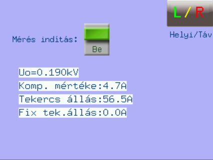 1.4 LCD kezelői felület Az LCD felület kezeléséről általános leírás az LCD érintőképernyő kezelésének leírása c. dokumentumban található, mely a Protacta Kft.