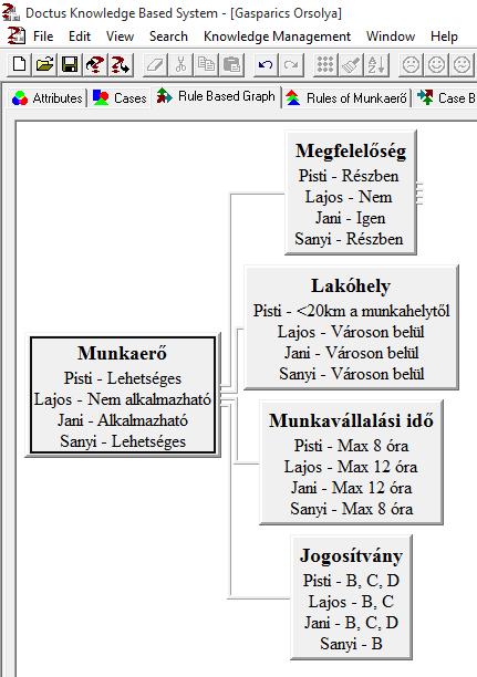 Velencei J., Arany G., Gasparics O. Kisvállalati döntések támogatása a DoctuS tudásbázisú rendszerrel 2.