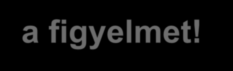 Köszönöm a figyelmet!