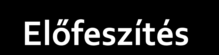 előfeszítő célszó előfeszítés