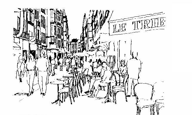 Párizs, Quartiere Latine Forrás: Engwicht, David: Towards