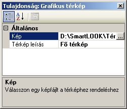 Az objektumok táblázatból kézzel történő kiválasztással. Az objektum leírása módosítható a könnyebb azonosítás végett.