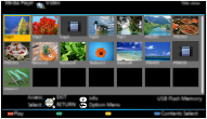 Készülék/üzemmód kiválasztása 1. Helyezze az USB flash memóriát a tévébe.