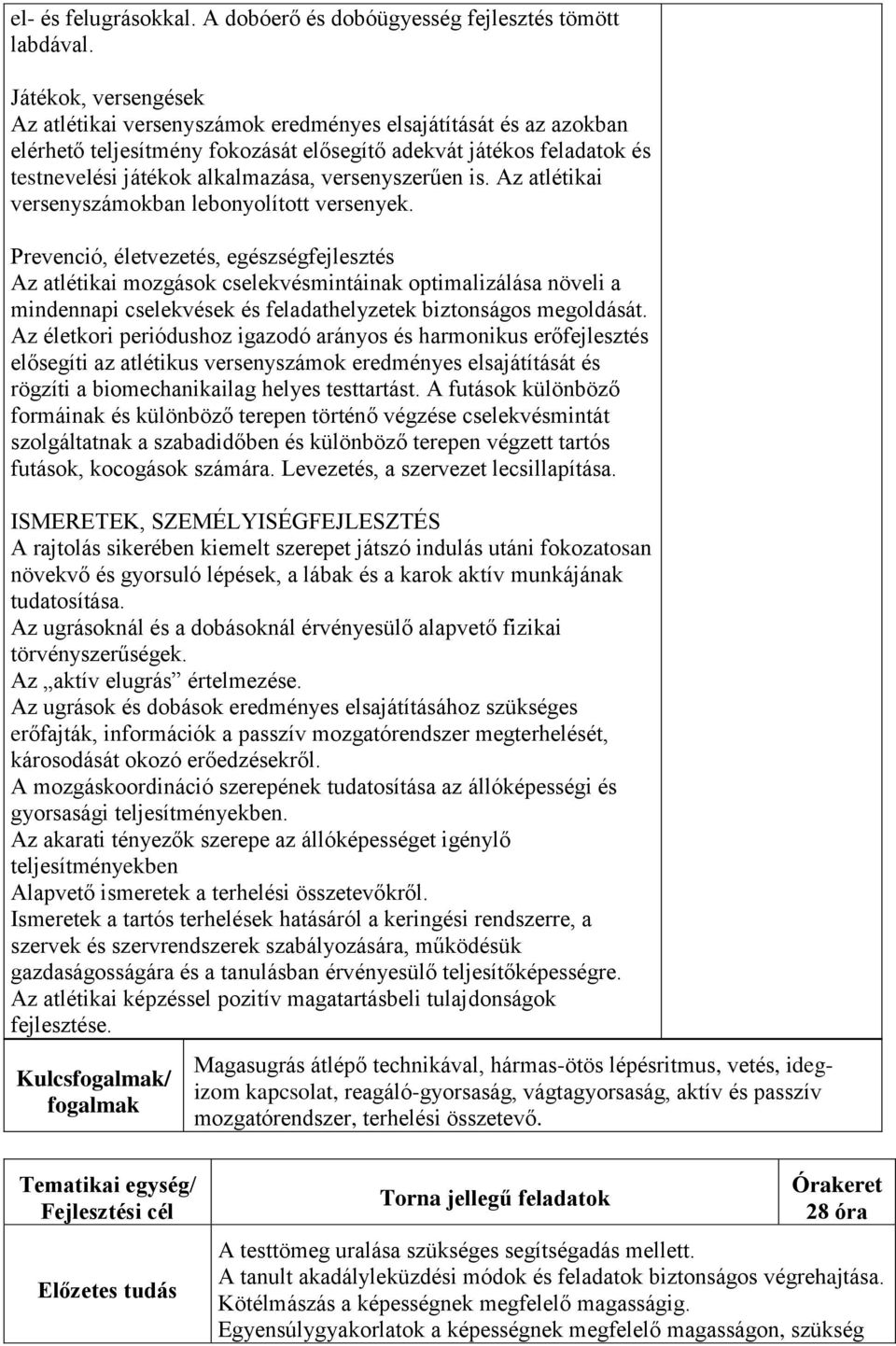 versenyszerűen is. Az atlétikai versenyszámokban lebonyolított versenyek.
