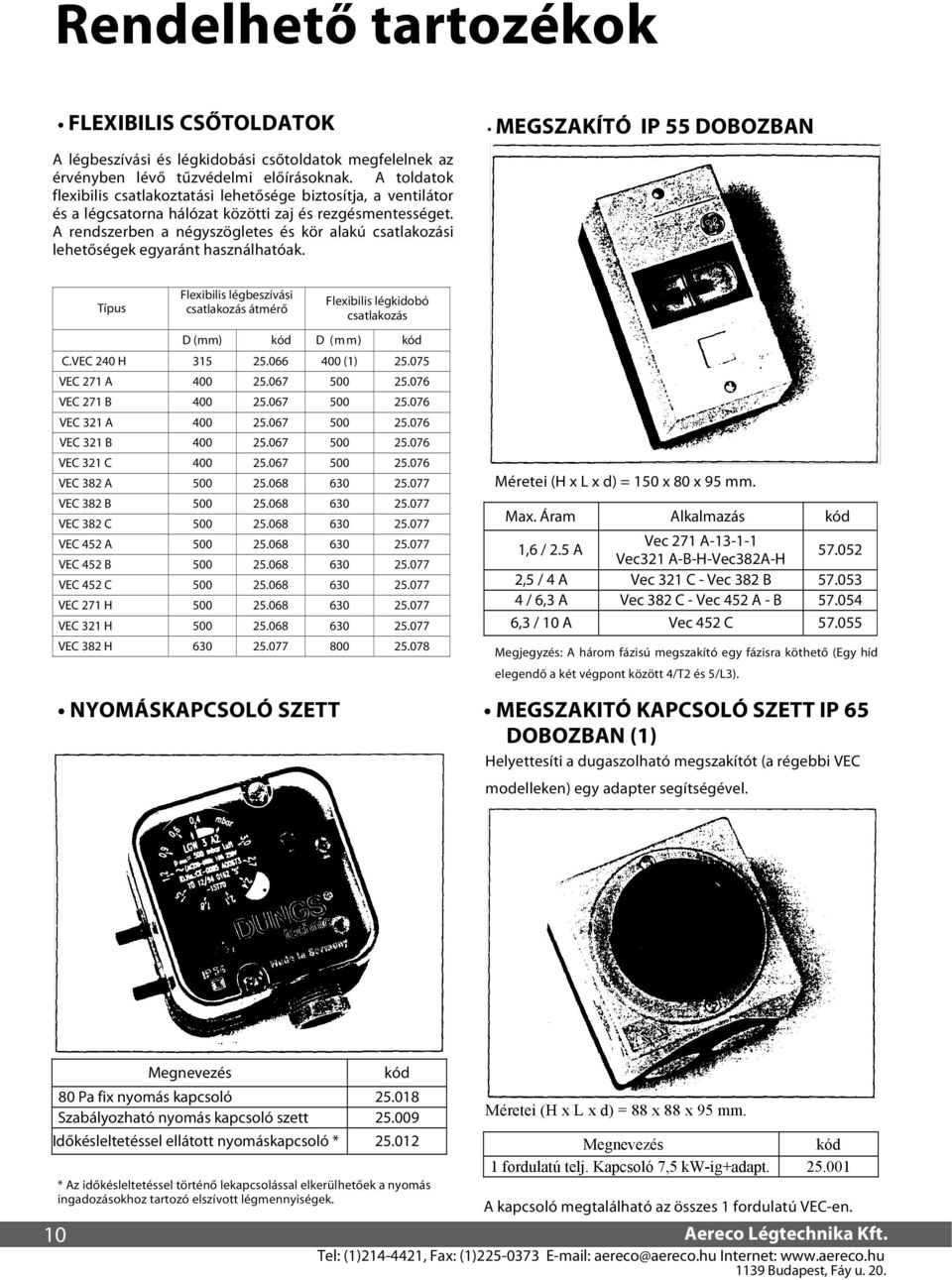 VEC. típusú ventilátor család és a C.VEC 240H Gépkönyve - PDF Ingyenes  letöltés