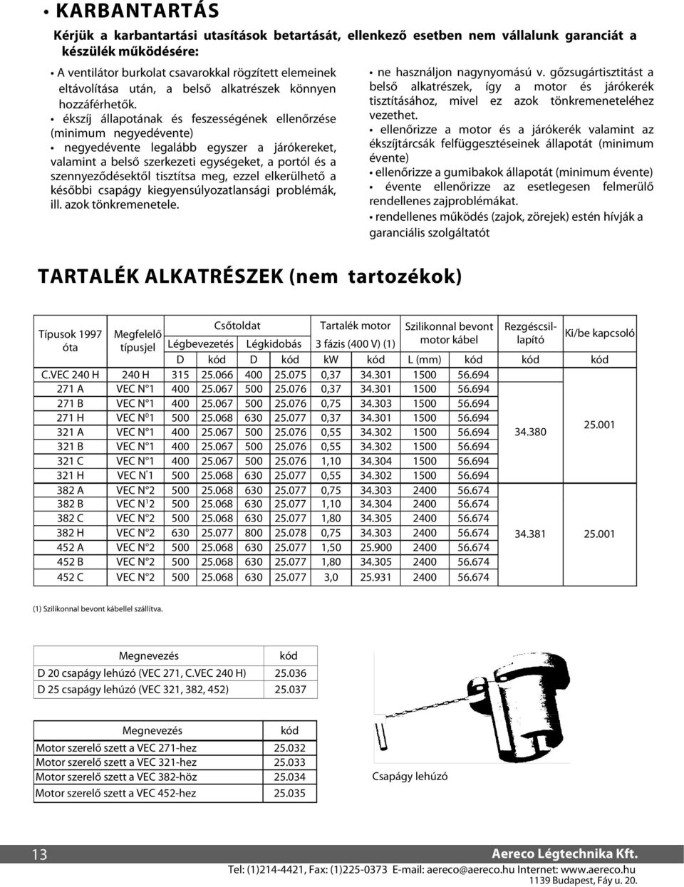 ékszíj állapotának és feszességének ellenőrzése (minimum negyedévente) negyedévente legalább egyszer a járókereket, valamint a belső szerkezeti egységeket, a portól és a szennyeződésektől tisztítsa