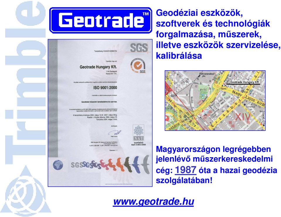 kalibrálása www.geotrade.