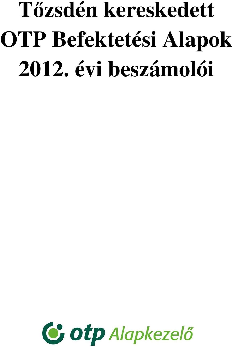 Befektetési