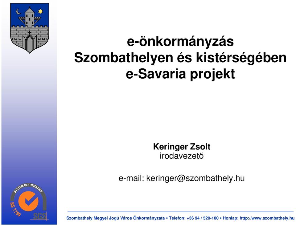 projekt Keringer Zsolt