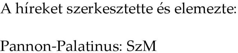 és elemezte: