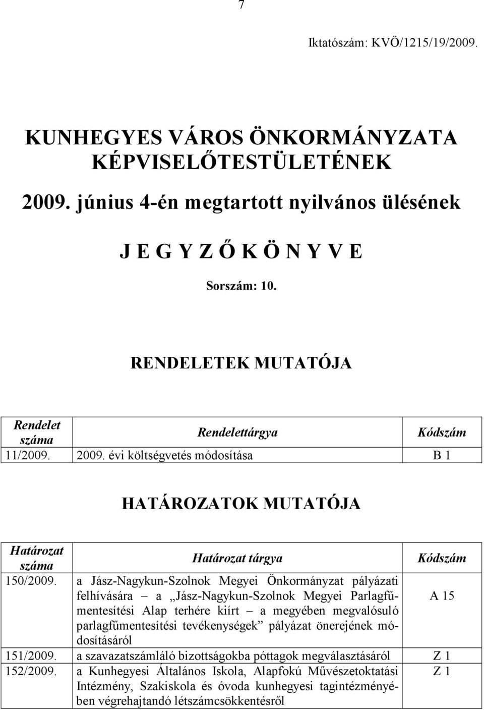 a Jász-Nagykun-Szolnok Megyei Önkormányzat pályázati felhívására a Jász-Nagykun-Szolnok Megyei Parlagfűmentesítési A 15 Alap terhére kiírt a megyében megvalósuló parlagfűmentesítési tevékenységek