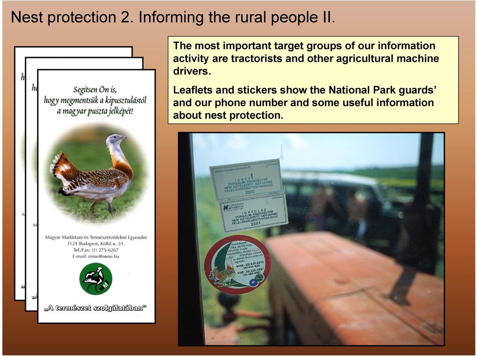 tractorists and other agricultural machine drivers.