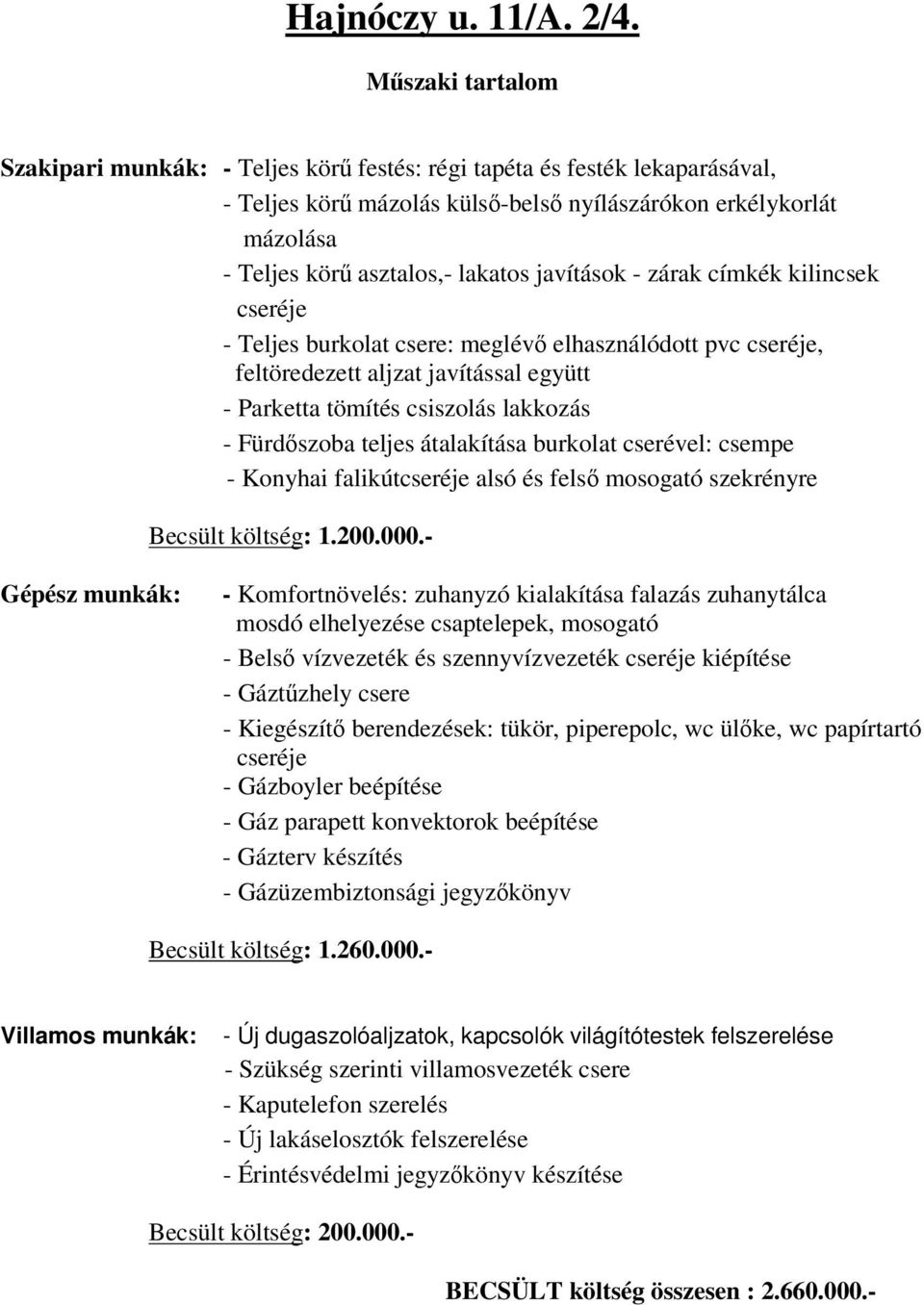 Konyhai falikút alsó és fels mosogató szekrényre Becsült költség: 1.200.000.