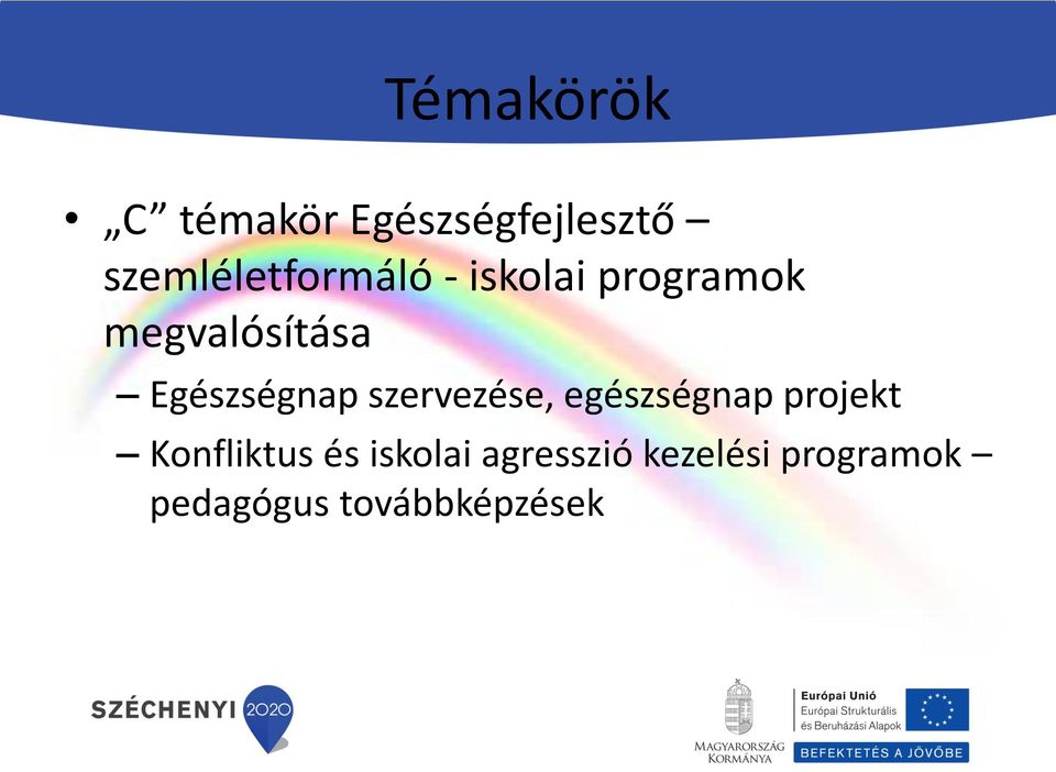 Egészségnap szervezése, egészségnap projekt