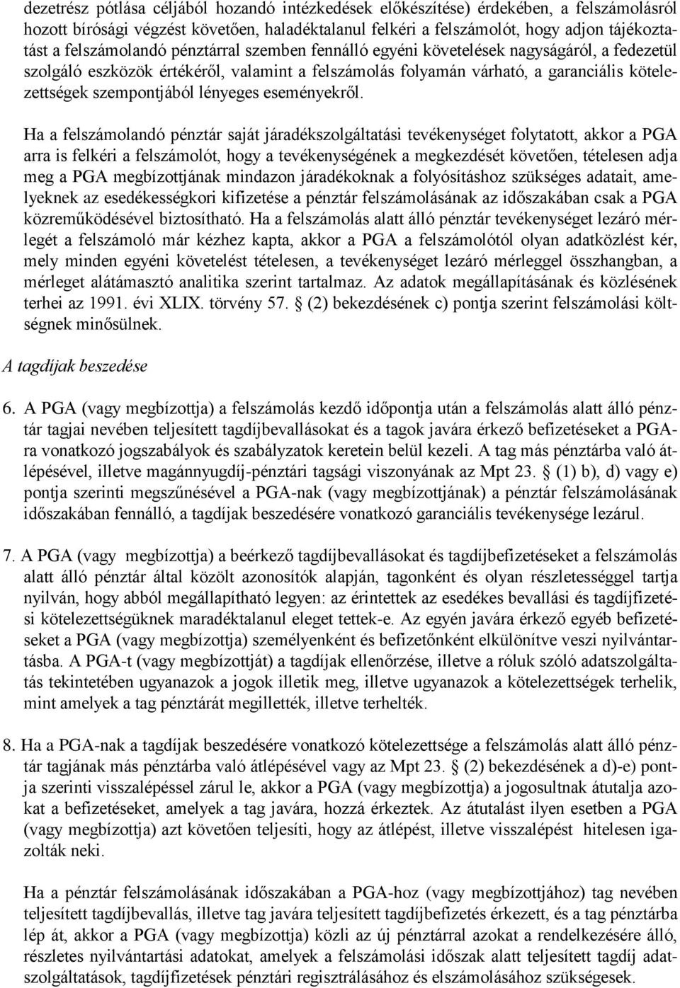 lényeges eseményekről.