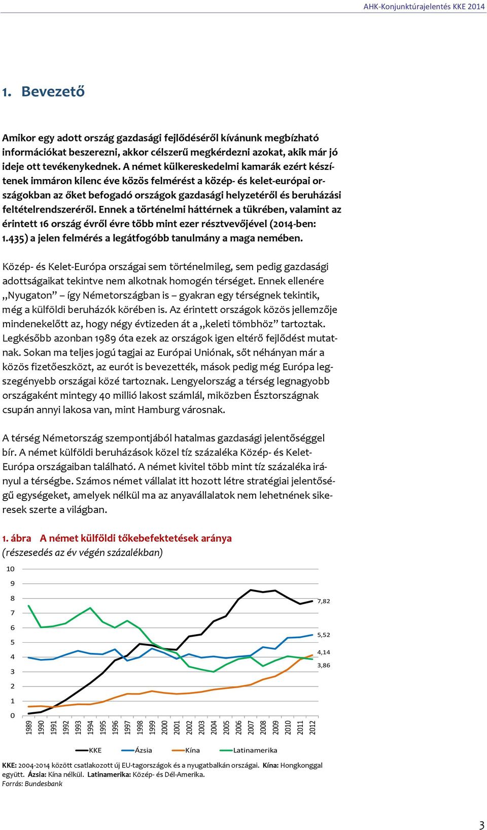 A német külkereskedelmi kamarák ezért készítenek immáron kilenc éve közös felmérést a közép és kelet európai országokban az őket befogadó országok gazdasági helyzetéről és beruházási