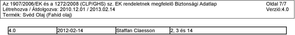 EK rendeletnek megfelelő Biztonsági