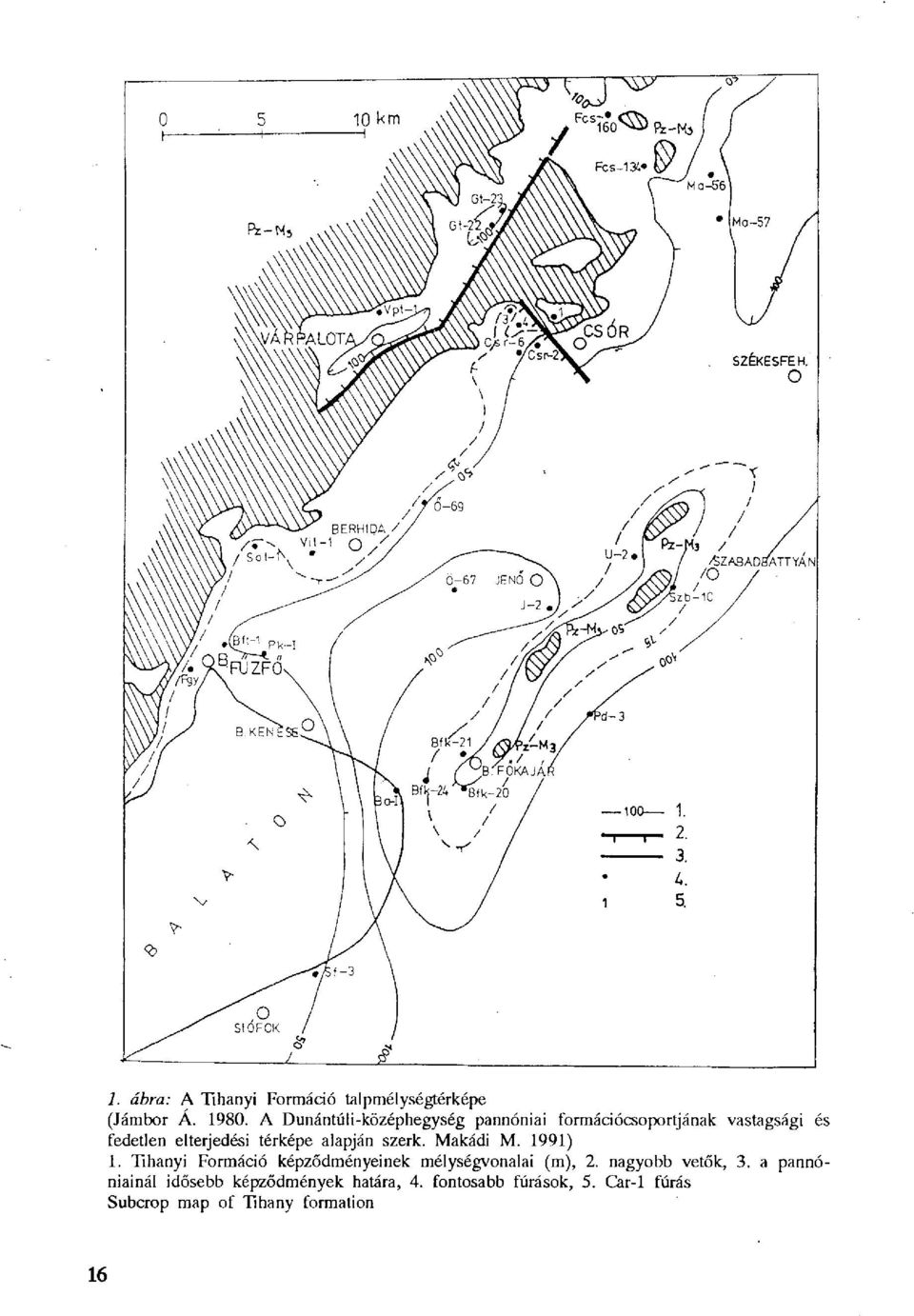 térképe alapján szerk. Makádi M. 1991) 1.