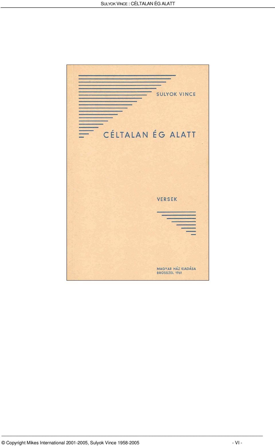 2001-2005, Sulyok
