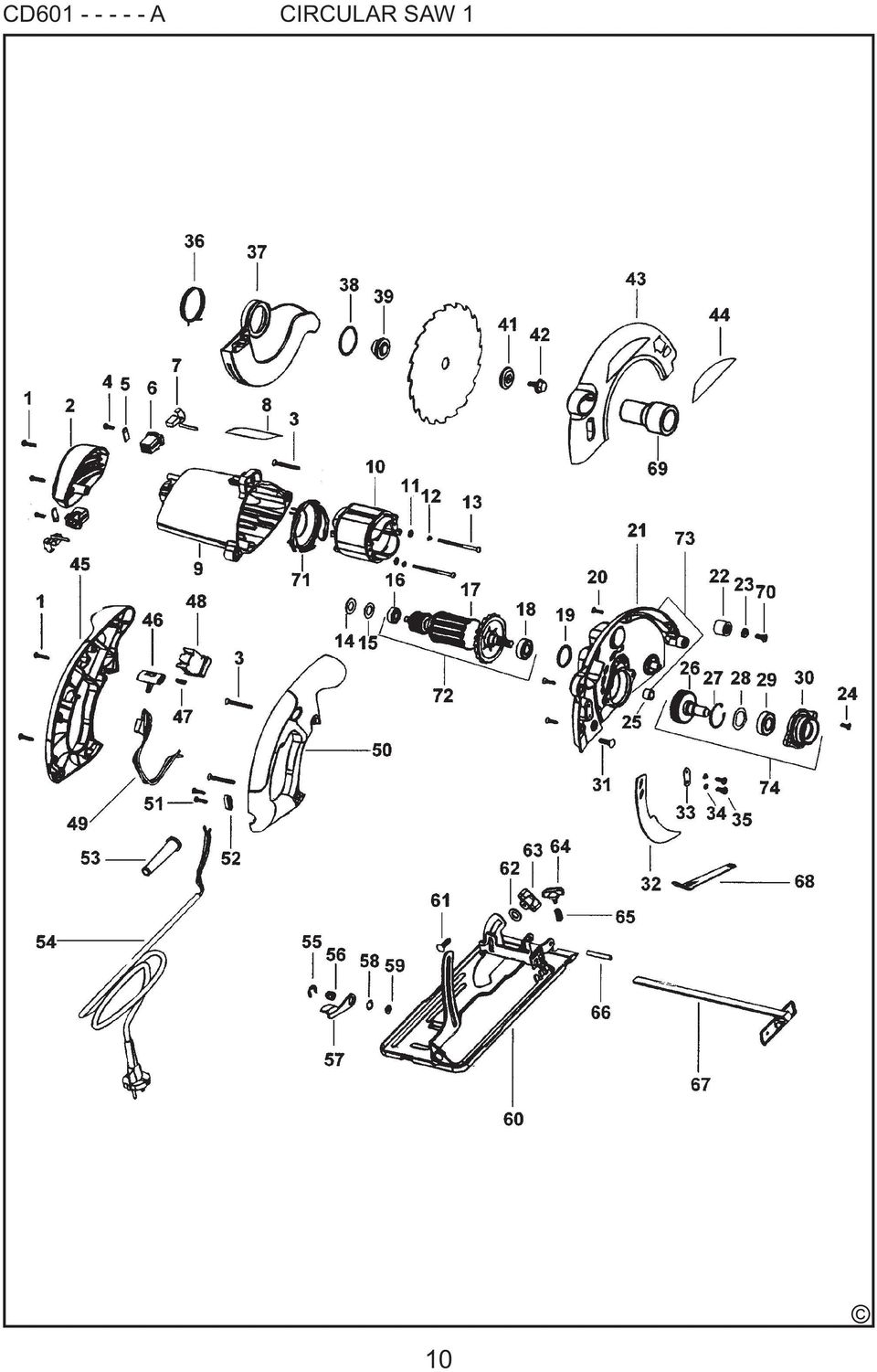 A kéziszerszám iparszerű használatra nem aján lott. CD601 CD H - PDF  Ingyenes letöltés