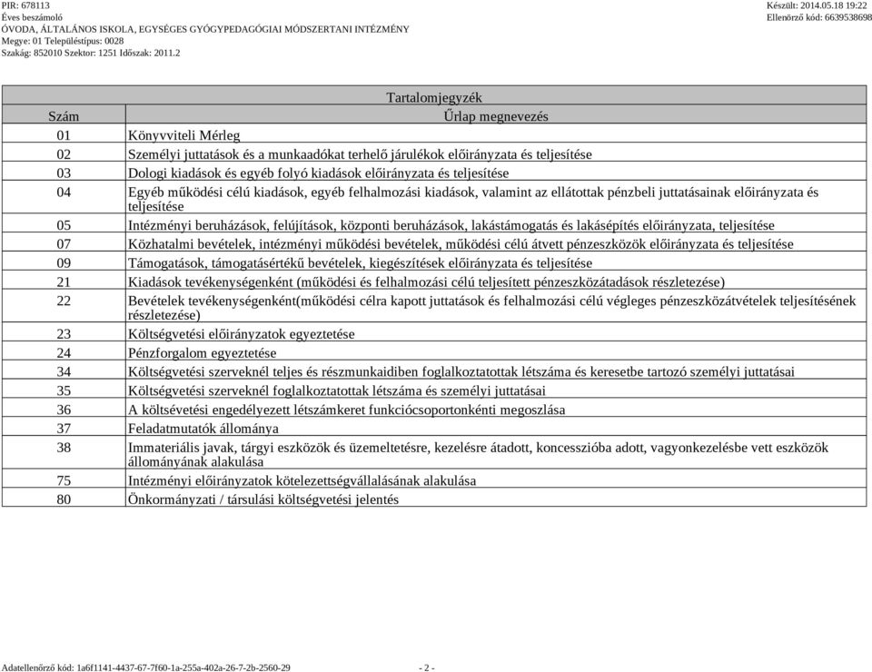 felújítások, központi beruházások, lakástámogatás és lakásépítés előirányzata, teljesítése 07 Közhatalmi bevételek, intézményi működési bevételek, működési célú átvett pénzeszközök előirányzata és