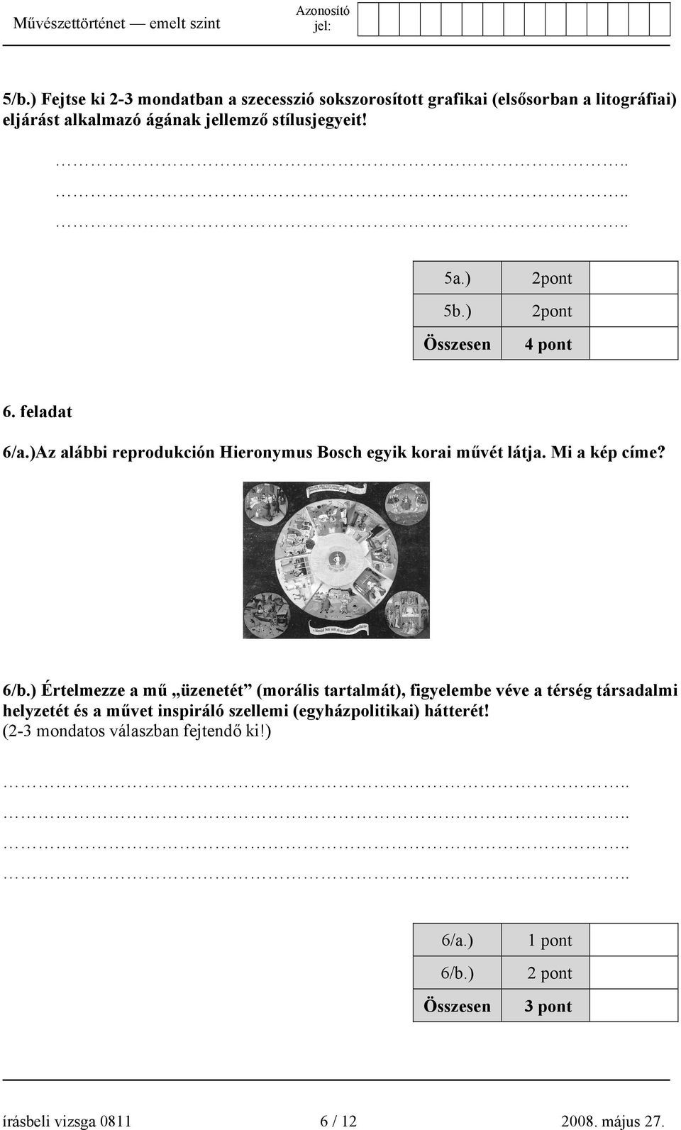 Mi a kép címe? 6/b.