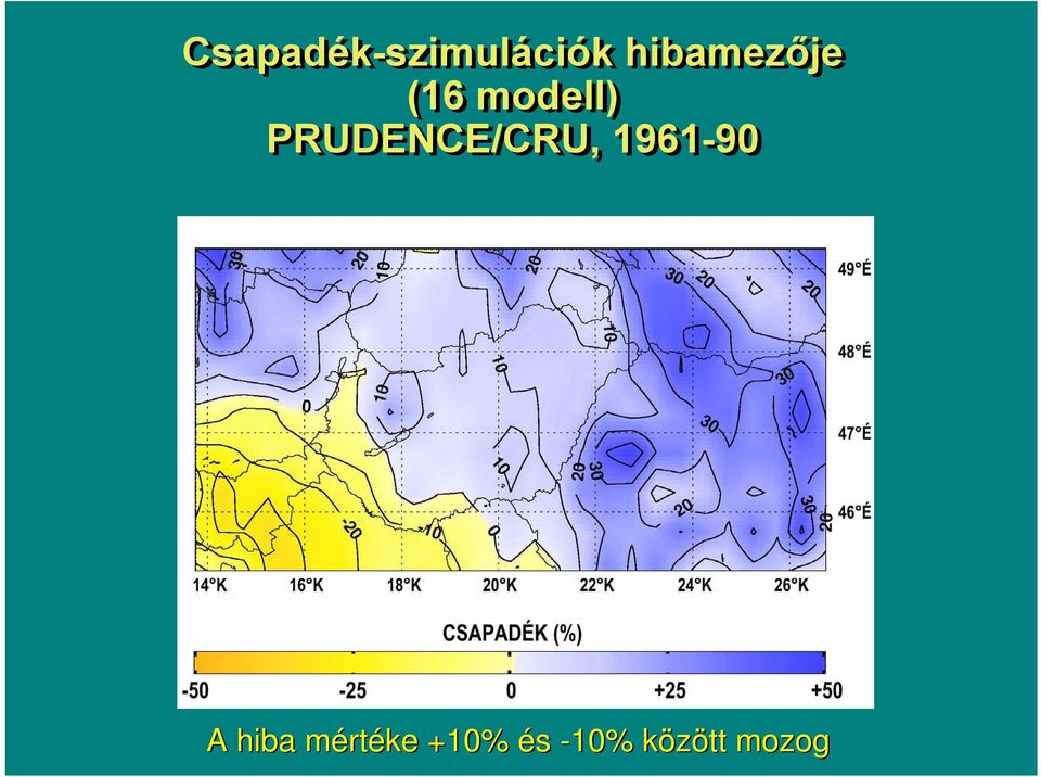 PRUDENCE/CRU, 1961-90 A