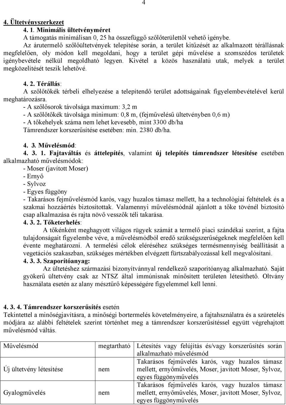 igénybevétele nélkül megoldható legyen. Kivétel a közös használatú utak, melyek a terület megközelítését teszik lehetővé. 4. 2.