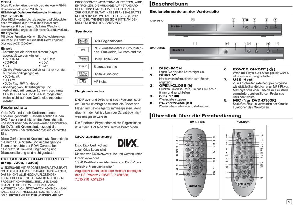 Da keine Wandlung erforderlich ist, ergeben sich keine Qualitätsverluste. CD kopieren Mit dieser Funktion können Sie Audiodateien von CD im MP3-Format auf ein USB-Gerät kopieren.