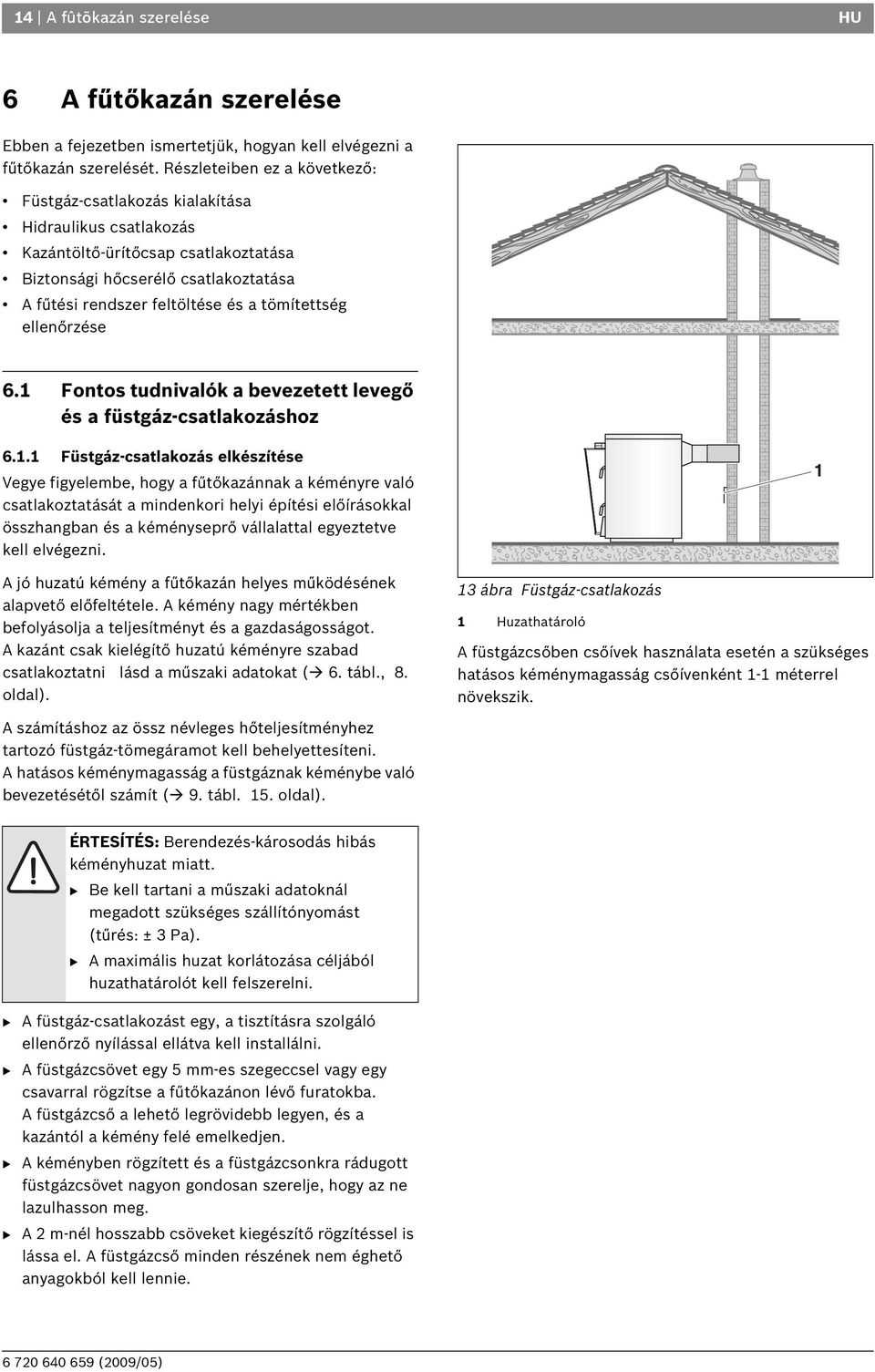 tömítettség ellenőrzése 6.1 