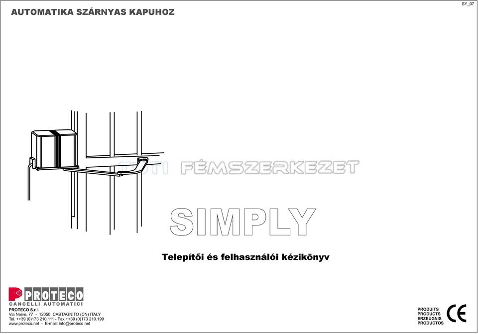 Via Neive, 77-050 CSTGNITO (CN) ITLY Tel. ++39 (0)73 0.