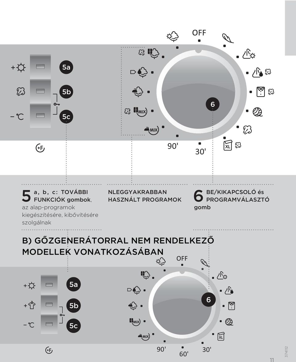 NLEGGYAKRABBAN HASZNÁLT PROGRAMOK 6 BE/KIKAPCSOLÓ és