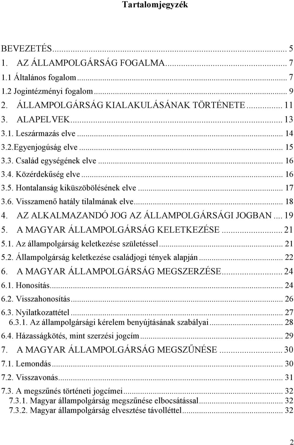 SZAKDOLGOZAT. Miskolci Egyetem. Állam- és jogtudományi Kar. Alkotmányjogi  Tanszék - PDF Ingyenes letöltés