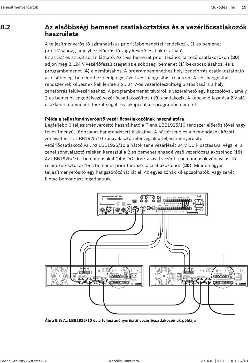 .24VGND Default Off Default On Pilottone Detector OffOn NO COM NC 3 1 5 2 4 NOCOMNC NOCOM NC Main Power Detection OffOn 1V 1 V Only No LBB1925/1 No.