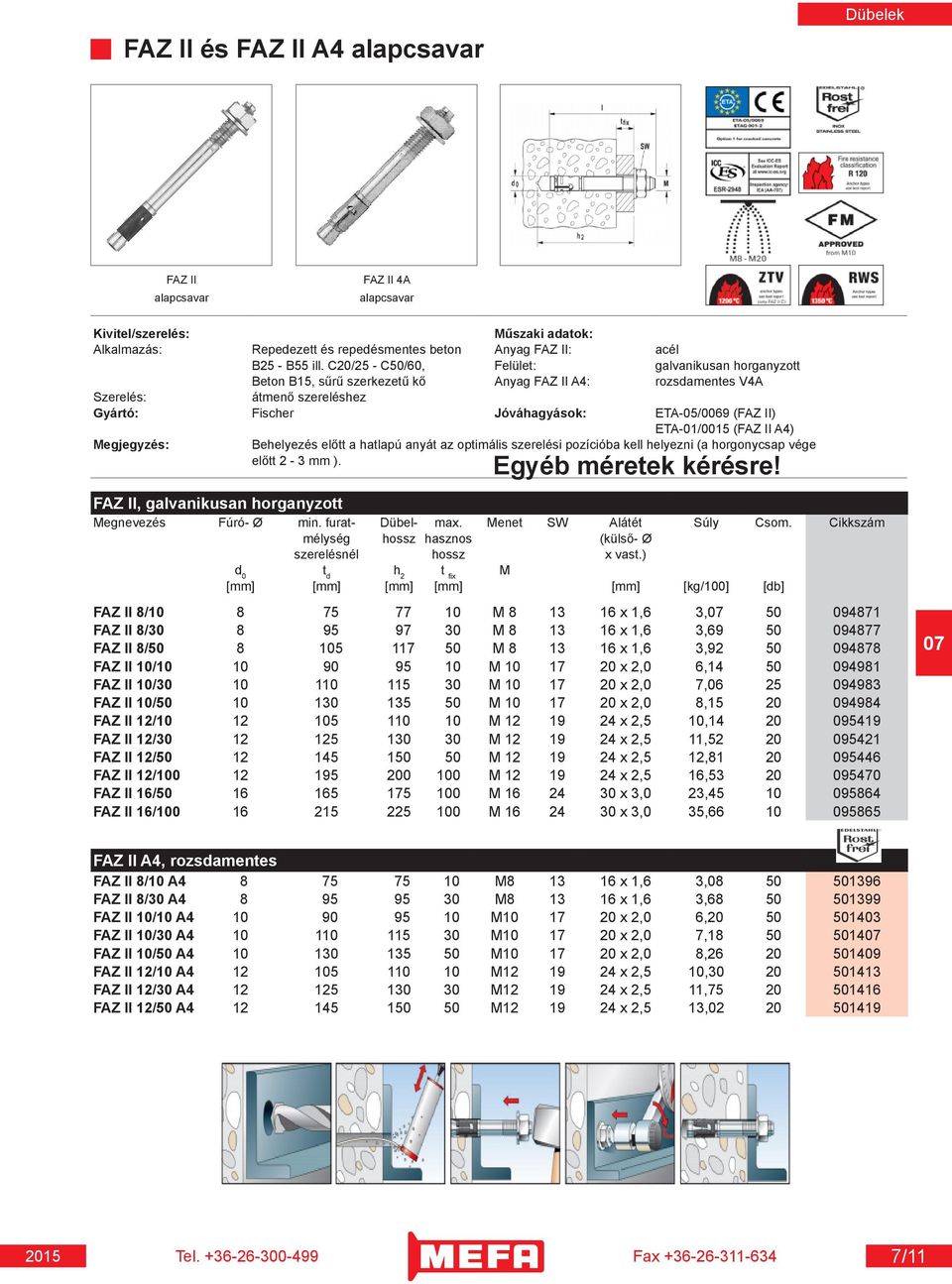 Dübel áttekintés. - Általános rögzítések. - Acéldübelek. Dübelek. Tel Fax  /1. Rézdübel 7/5 oldal. K2 dübel 7/5 oldal - PDF Ingyenes letöltés